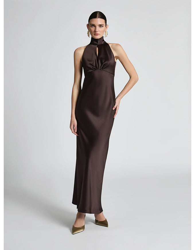Nicola Gown Chocolate