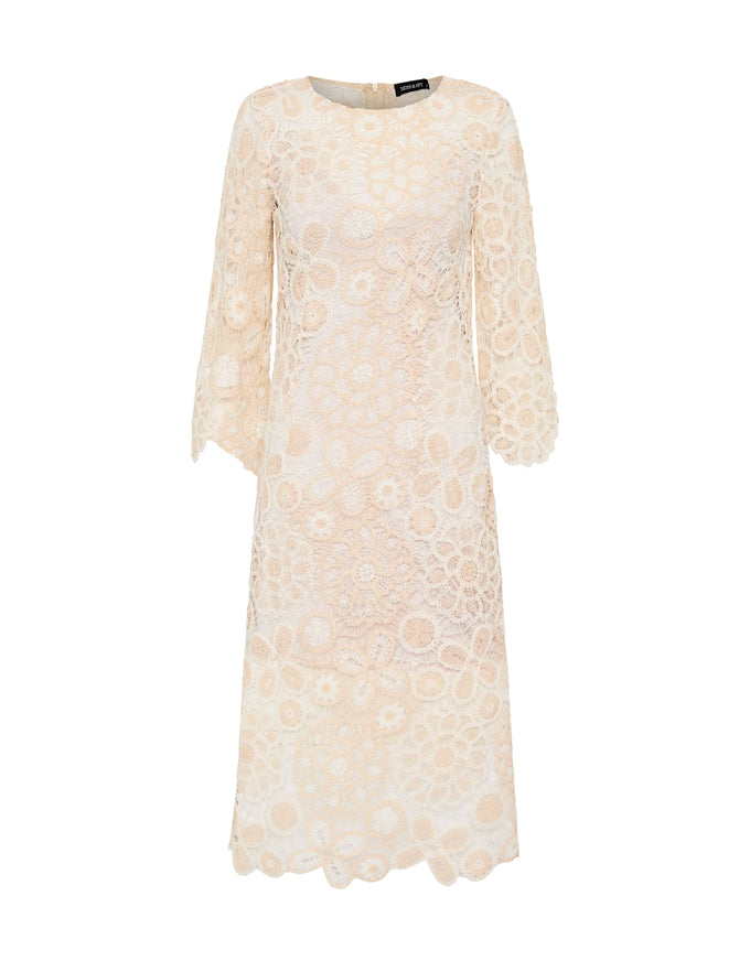 Nikki Dress Ivory/Natural