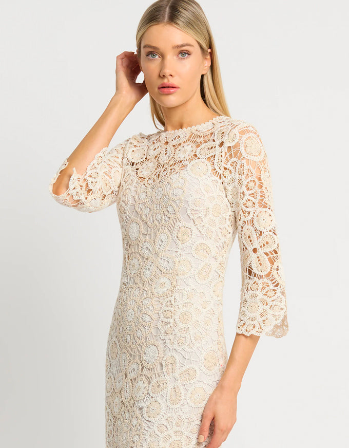 Nikki Dress Ivory/Natural