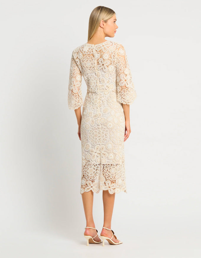 Nikki Dress Ivory/Natural