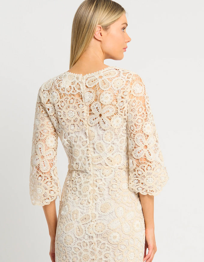 Nikki Dress Ivory/Natural