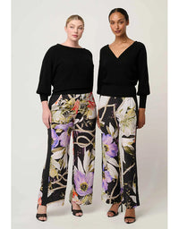 Clarissa Reversible Knit Top Black