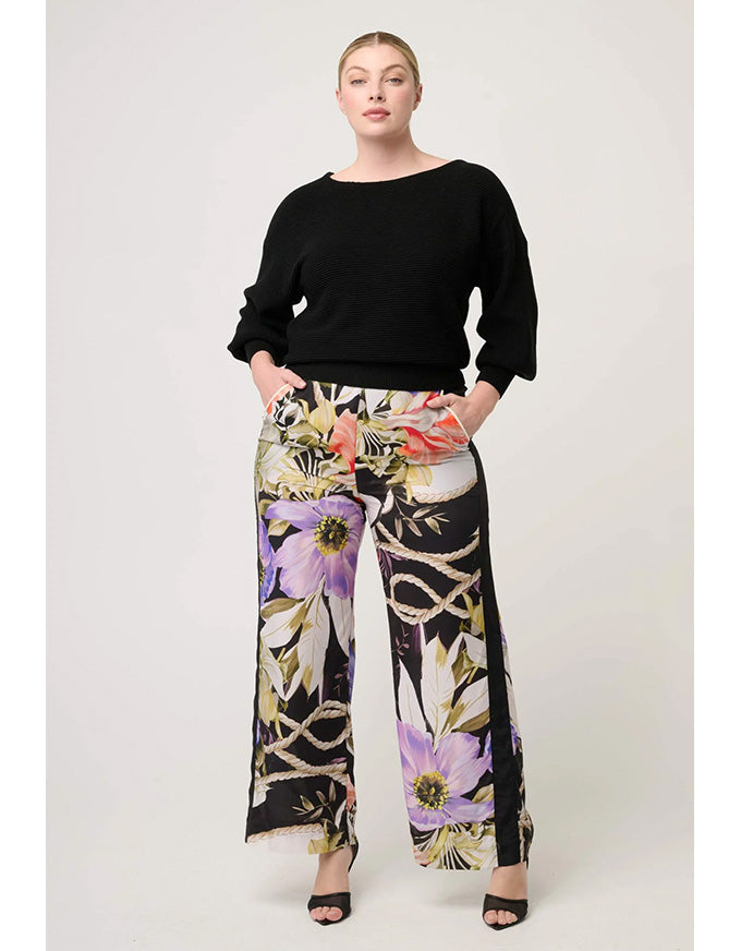 Clarissa Reversible Knit Top Black