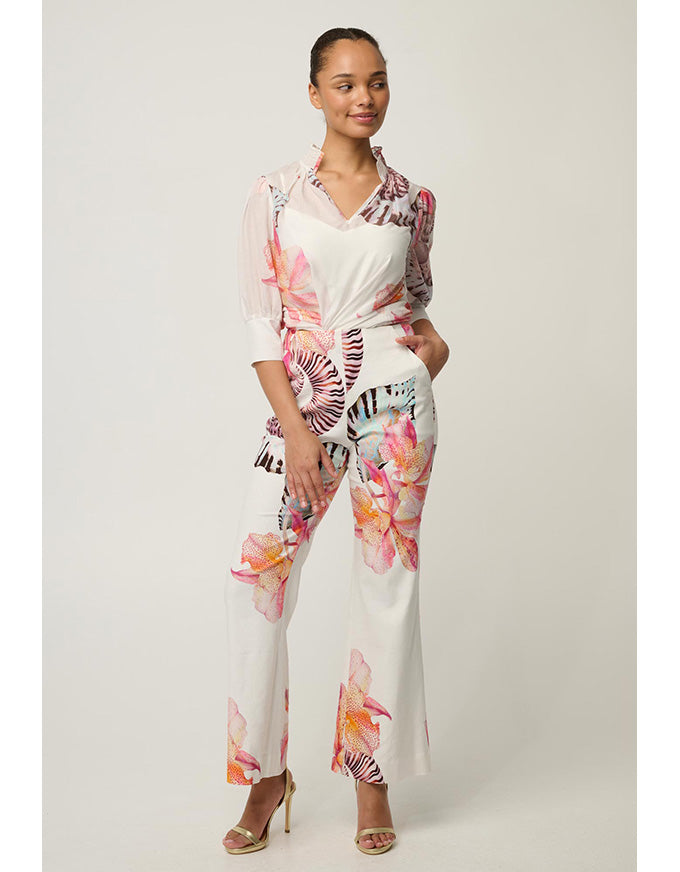 Oleander Blouse Nautilus Bloom