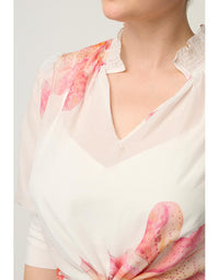 Oleander Blouse Nautilus Bloom