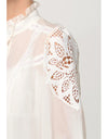 Sevilla Lace Detail Shirt Blanca