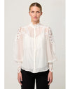 Sevilla Lace Detail Shirt Blanca