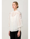 Sevilla Lace Detail Shirt Blanca