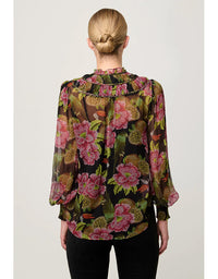 Estrella Chiffon Blouse Winter Granadilla