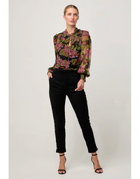 Estrella Chiffon Blouse Winter Granadilla