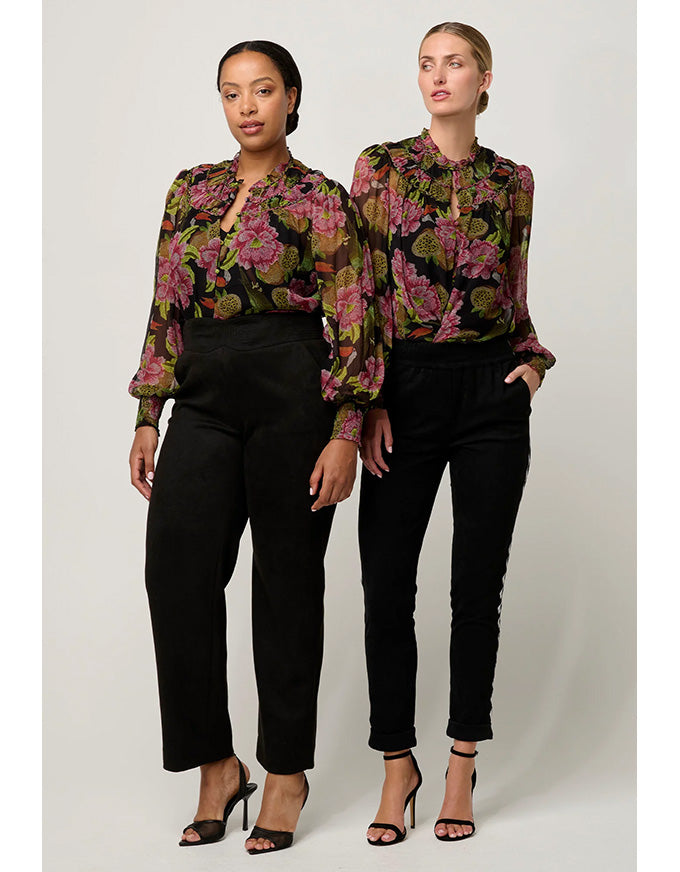 Estrella Chiffon Blouse Winter Granadilla