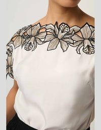 Eleanor Embroidery Detail Top