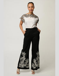 Eleanor Embroidery Detail Top