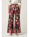 Willow Dobby Contrast Panel Pant Anthos Lotos