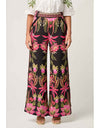 Willow Dobby Contrast Panel Pant Anthos Lotos
