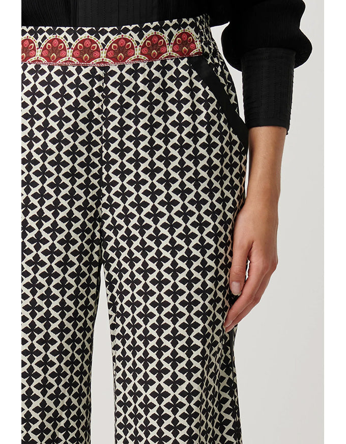 Willow Viscose Dobby Elastic Waist Pant