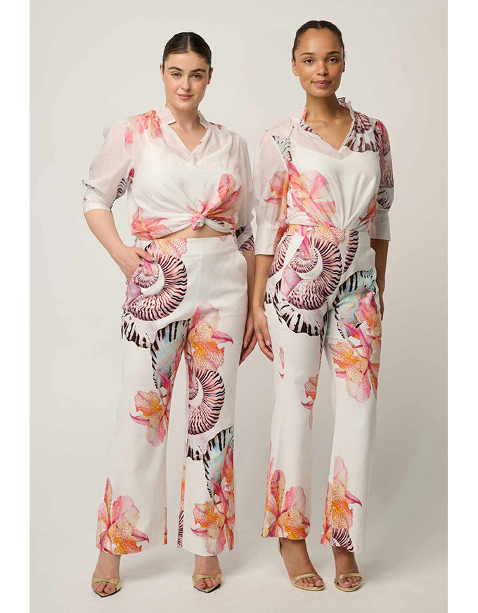 Kelsey Pant Nautilus Bloom