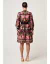 Aurelia Viscose Dobby Print Dress Anthos Lotos
