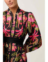 Aurelia Viscose Dobby Print Dress Anthos Lotos