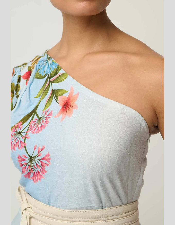 Elodie One Shoulder Dress Bloomscape