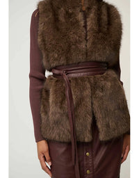 Milton Wrap Belt Oxblood Leather