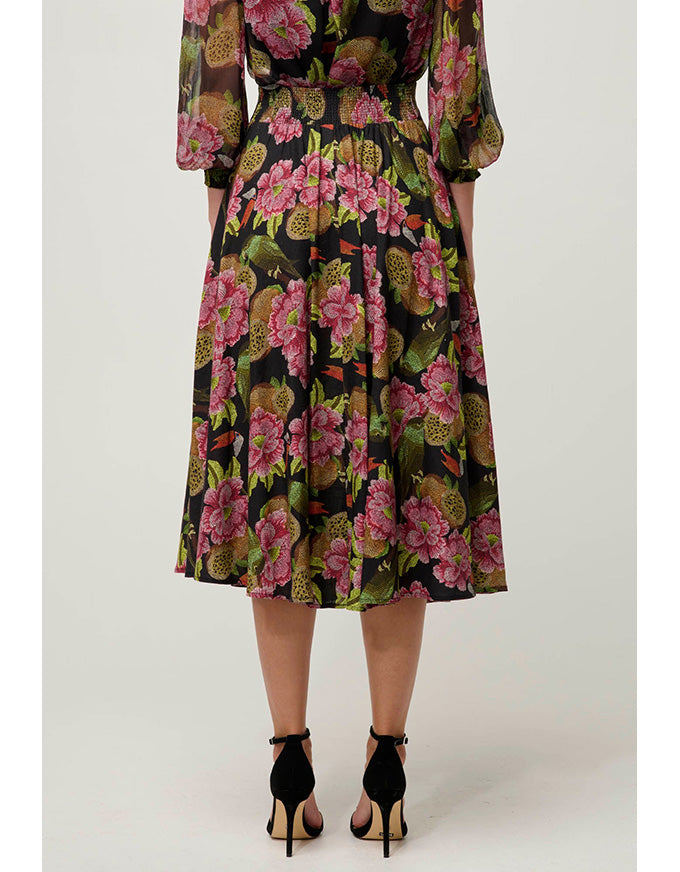 Estrella Yoke Skirt Winter Granadilla