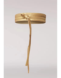 Milton Wrap Belt Gold Leather