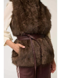 Milton Wrap Belt Oxblood Leather