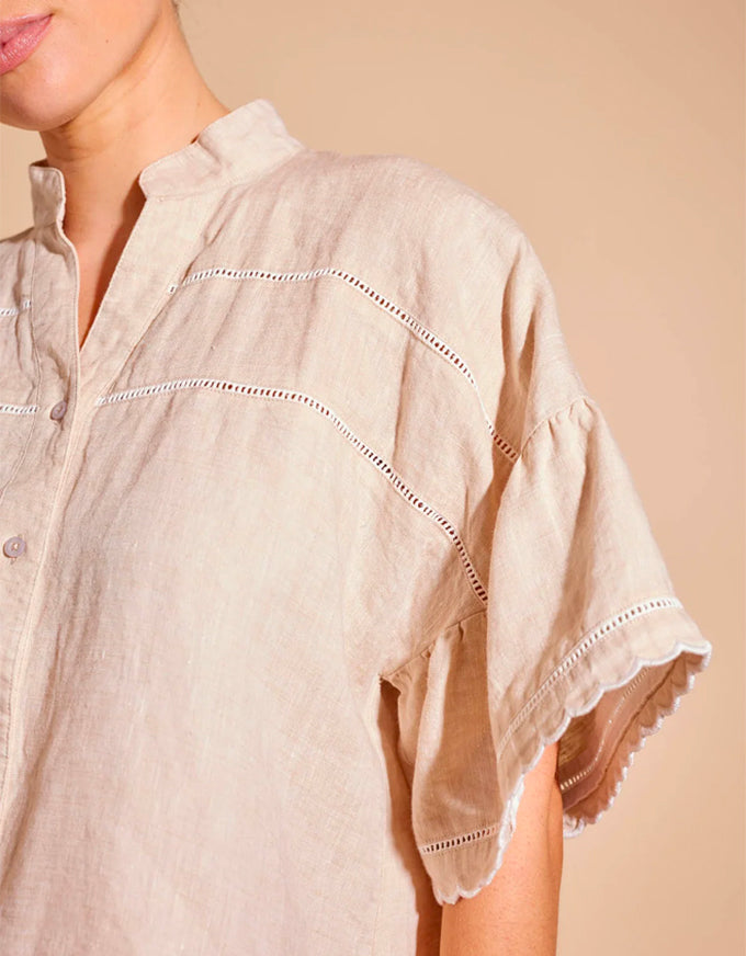 Odette Linen Shirt String