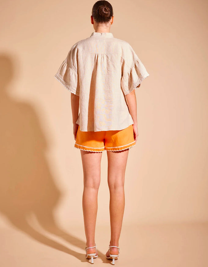 Odette Linen Shirt String