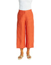 Gaby Linen Button Culotte Sienna