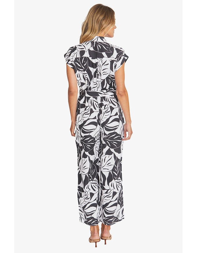 Marisol Jumpsuit White/Black