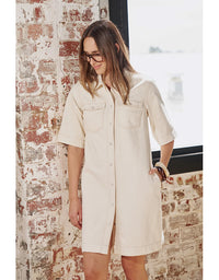 Pamela Dress Neon Sand
