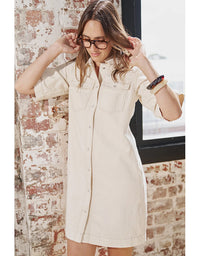 Pamela Dress Neon Sand