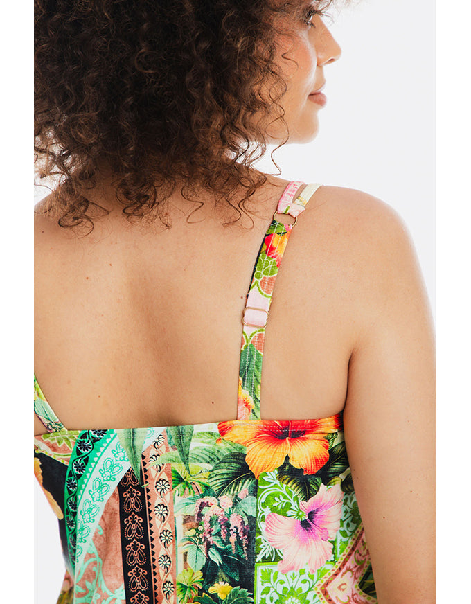 Fiji Tankini A-Line Set
