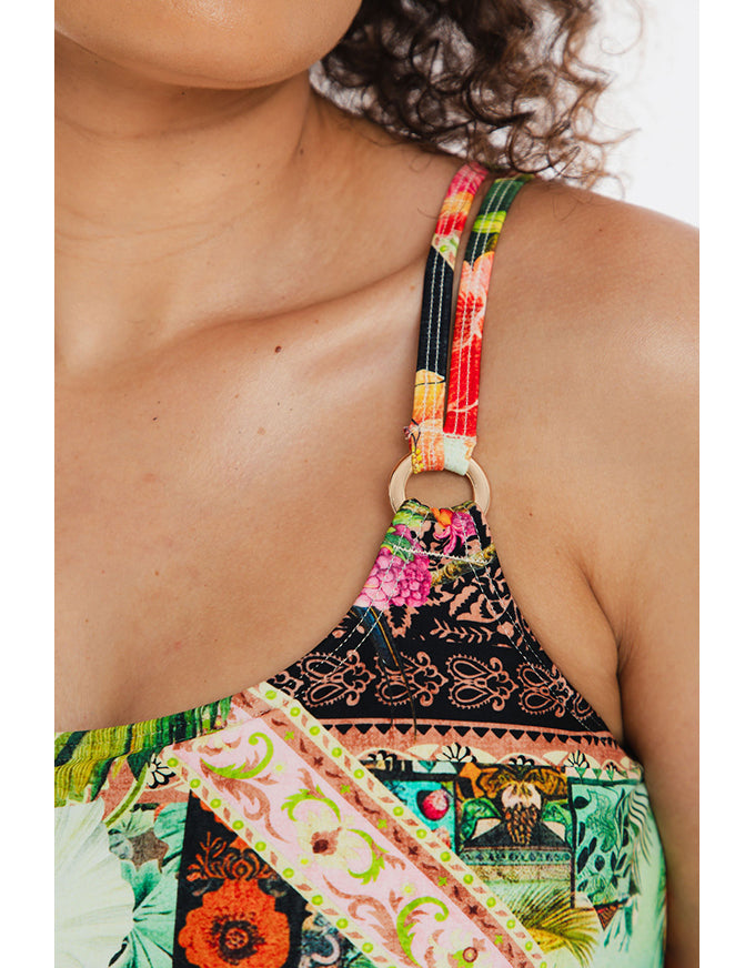Fiji Tankini A-Line Set