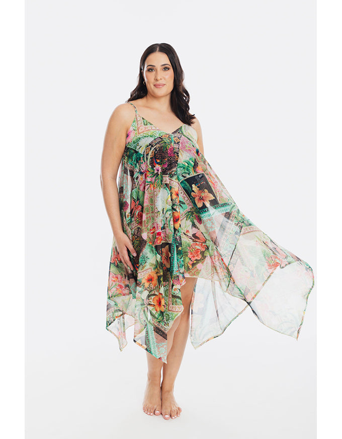 Fiji Mesh Beach Dress - One Size