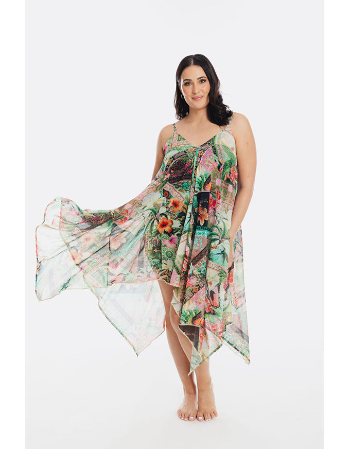 Fiji Mesh Beach Dress - One Size