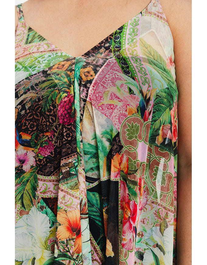 Fiji Mesh Beach Dress - One Size