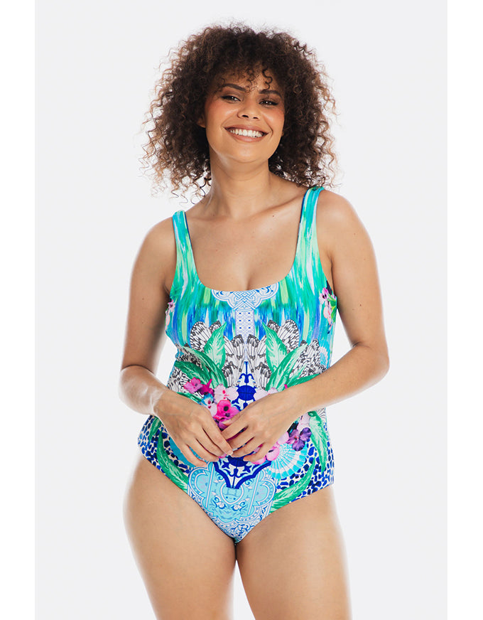 Granada Sorrento Reversible Square One Piece