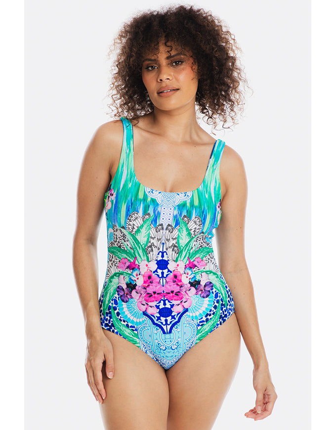 Granada Sorrento Reversible Square One Piece