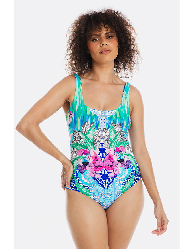 Granada Sorrento Reversible Square One Piece