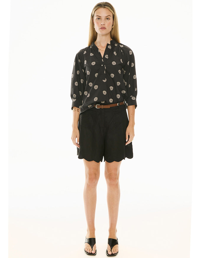 Buoy Shirt Black/Pebble