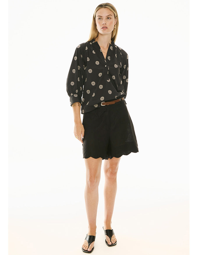 Buoy Shirt Black/Pebble