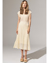 Paco Knit Dress Ivory