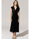 Paco Knit Dress Black