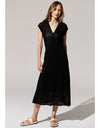 Paco Knit Dress Black