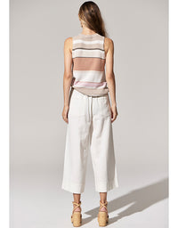 Estel Stripe Knit Tank Pink Multi