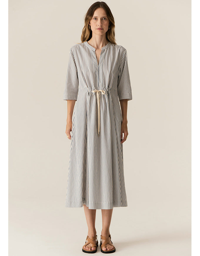Vera Shirt Dress Blue Stripe