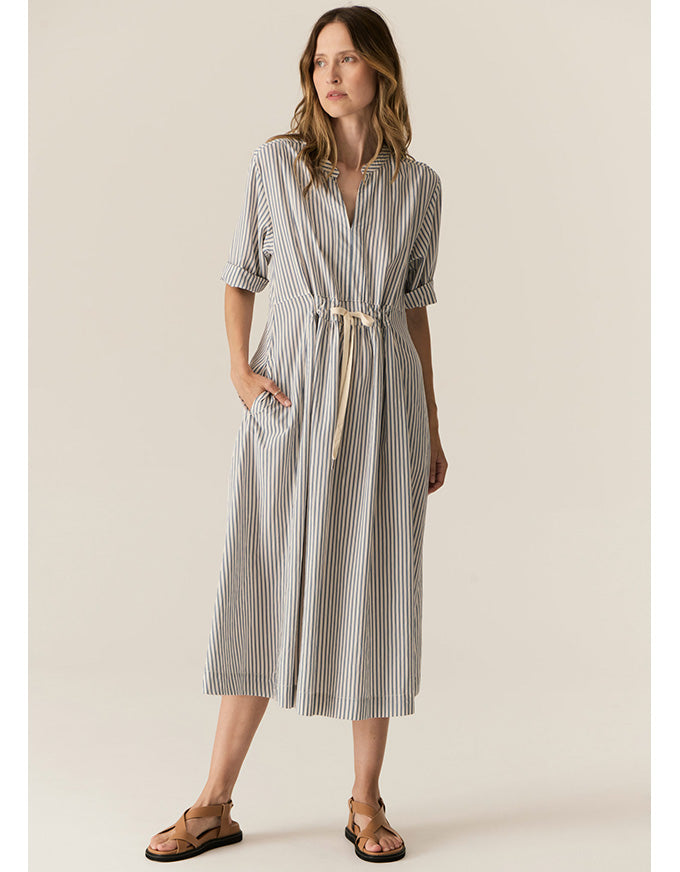 Vera Shirt Dress Blue Stripe